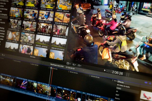 Southeast Asia Video Clips in Apple Final Cut Pro X